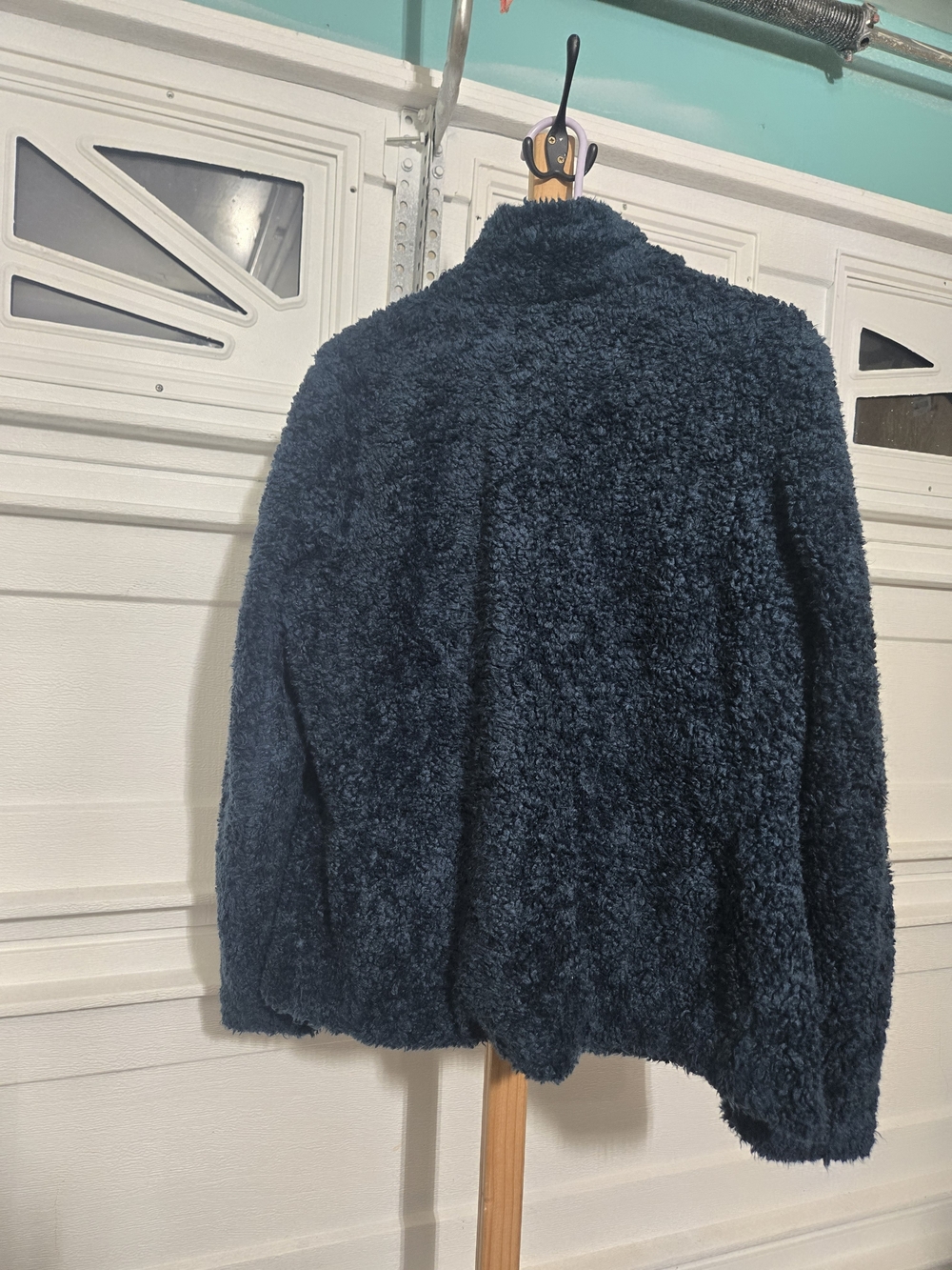 Pendleton Deep Navy Teddy Zip-Up Jacket - Picture 3 of 3
